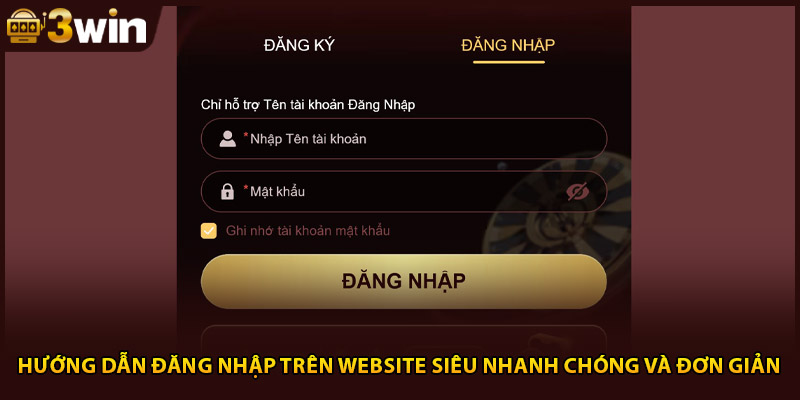 Hướng dẫn đăng nhập trên website siêu nhanh chóng và đơn giản