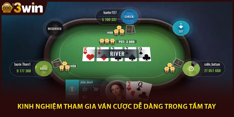 Kinh nghiệm tham gia ván cược dễ dàng trong tầm tay